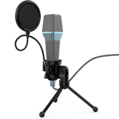 Genius Desktop Mic Stand Tripod With Shockmount and Pop Filter Included - Image 4