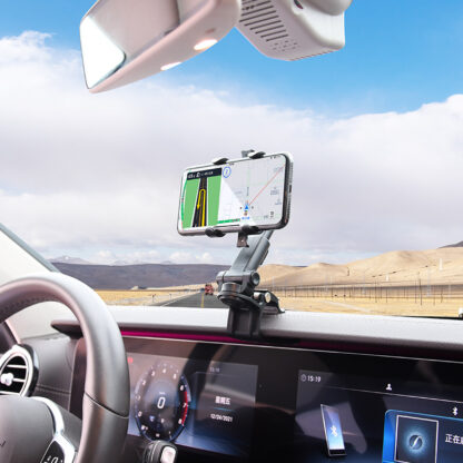 Sun Visor or Rearview Mirror Mounted Smart Phone Holder - Image 6